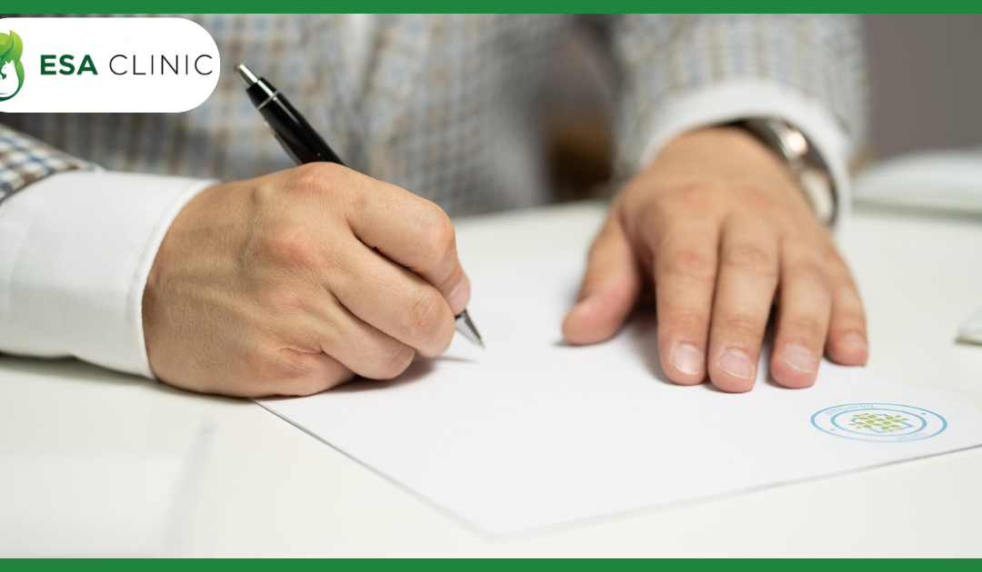 Can a Pharmacist Sign an ESA Letter?