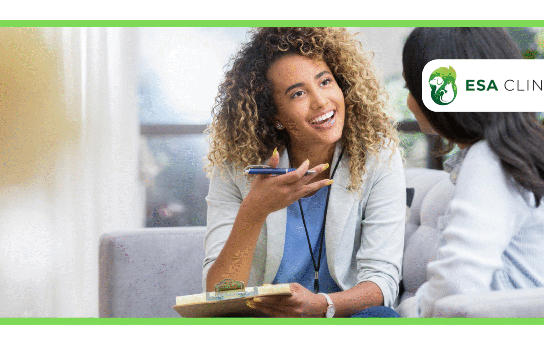 How Do I Ask My Therapist for an ESA Letter?